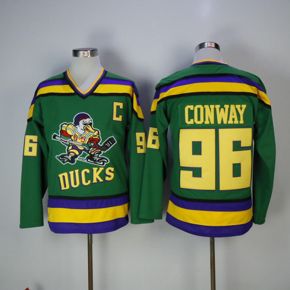 NHL Anaheim Ducks #96 Conway Green Jersey