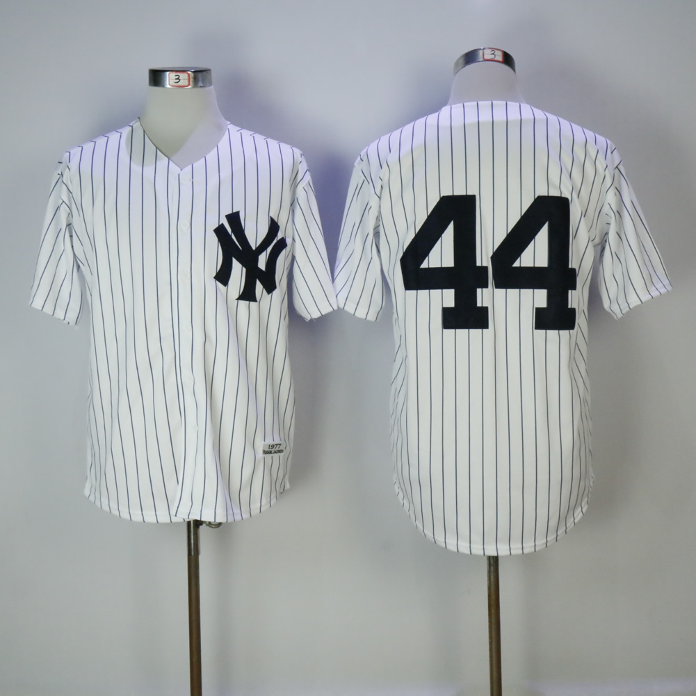 MLB New York Yankees #44 White Jersey