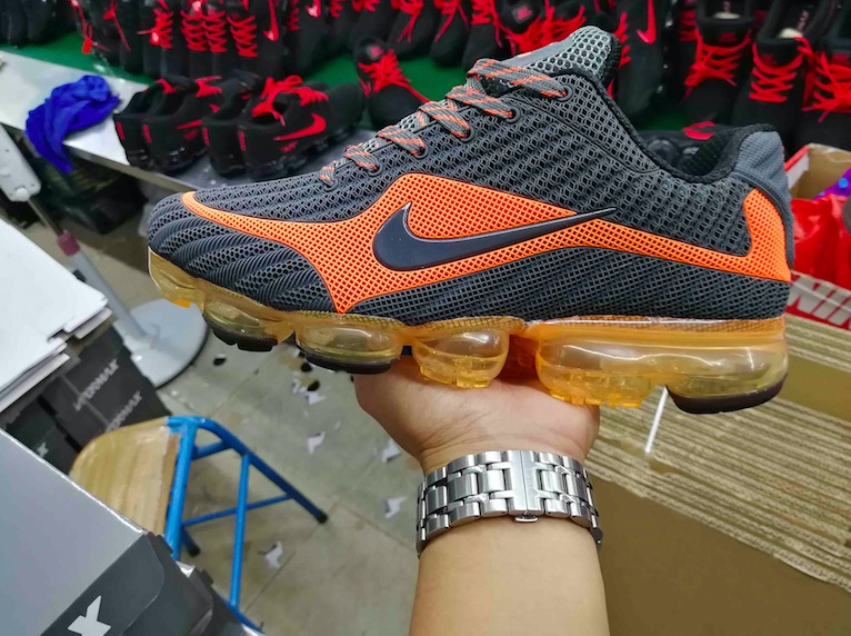 Nike Air Vapormax 2018 Sneakers D.Grey Orange