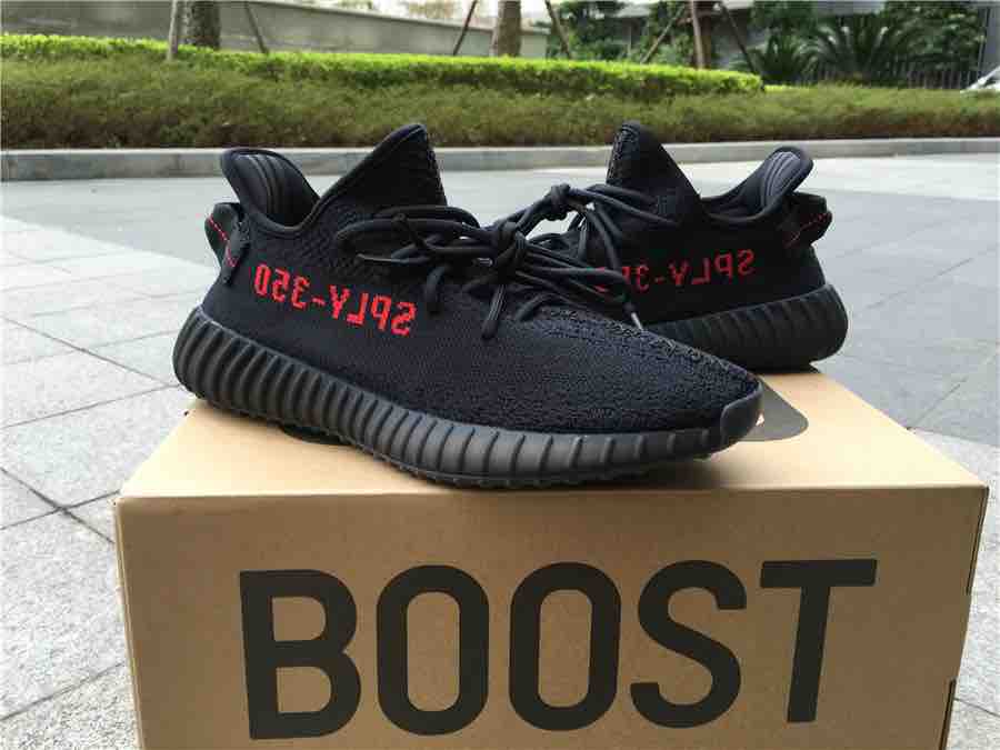 Adidas Yeezy Boost 350 V2 Sneakers Black Red