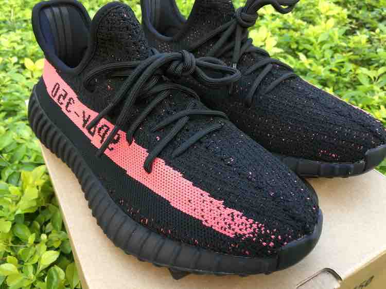 Adidas Yeezy Boost 350 V2 Sneakers  Black Red