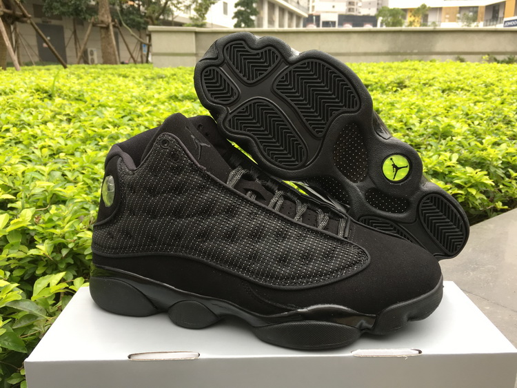 Nike Air Jordan 13 Black Cat Sneakers 