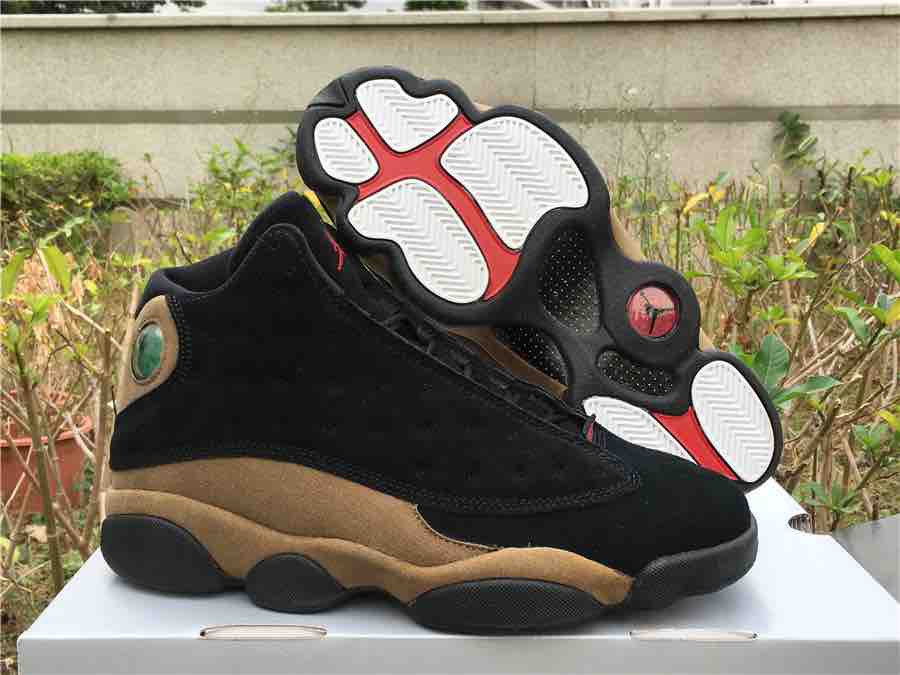 Nike Air Jordan 13 Olive Sneakers