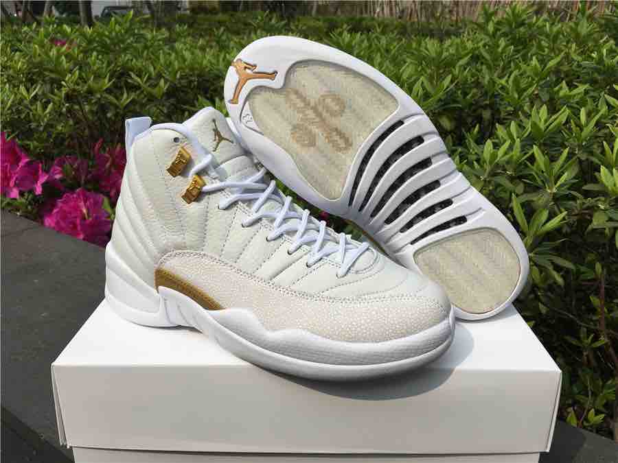 Nike Air Jordan 12 OVO White Sneakers