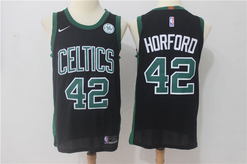 Nike NBA Boston Celtics #42 Horford Black New Jersey