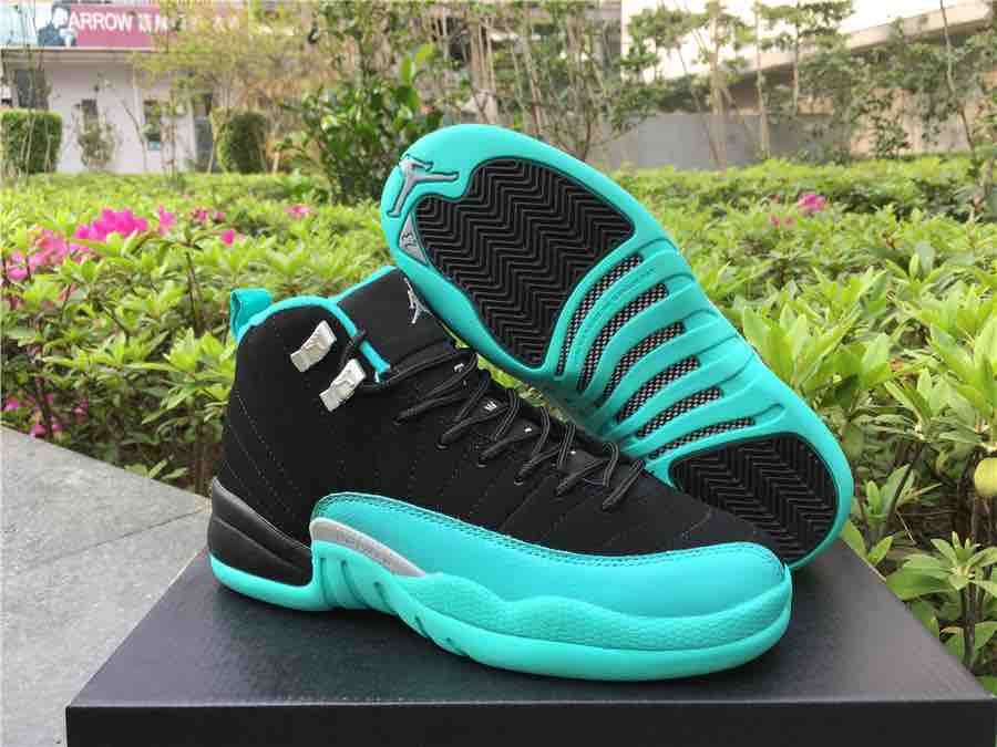 Nike Air Jordan 12 Hyper Jade Sneakers