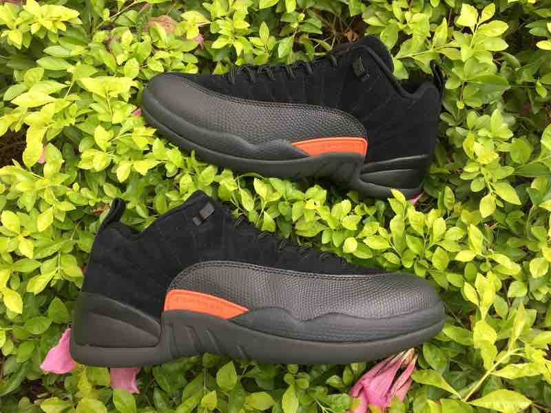 Nike Air Jordan 12 Max Orange Low Sneakers