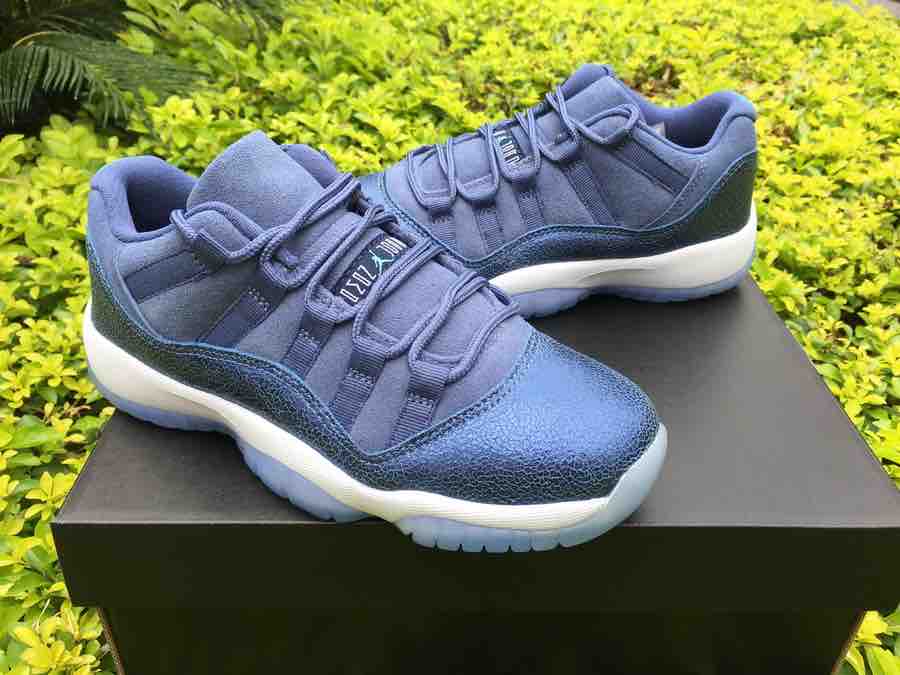 Nike Air Jordan 11 Low Blue Moon Sneakers
