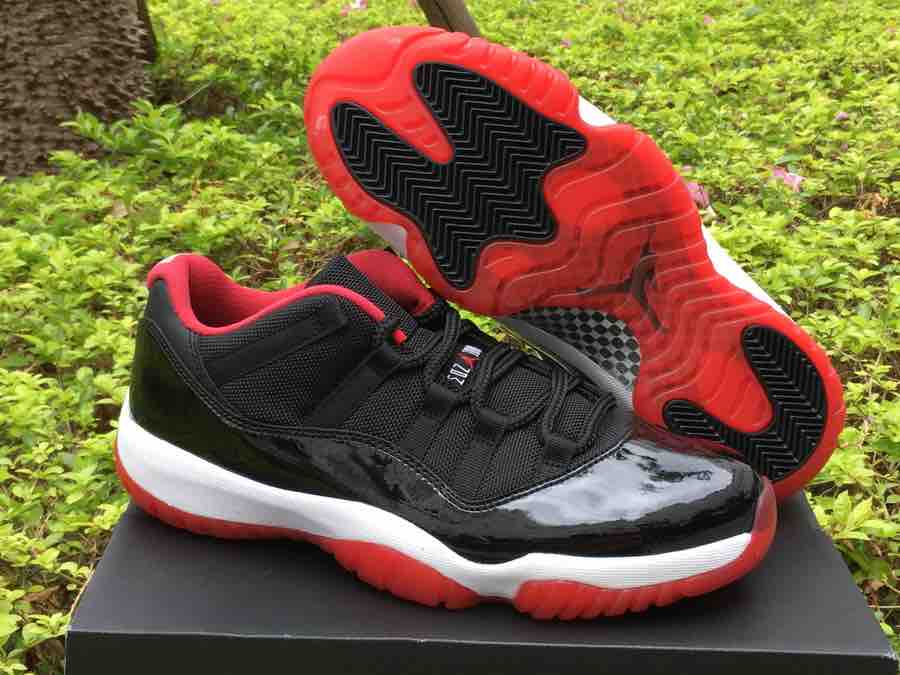 Nike Air Jordan 11 Low Bred Sneakers