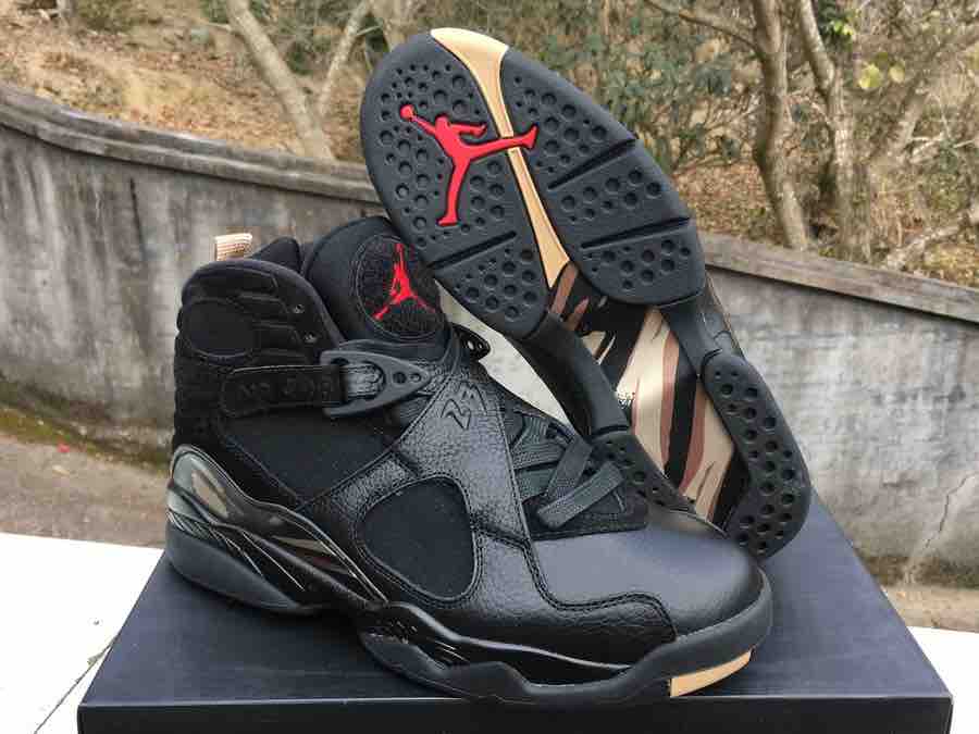 Nike Air Jordan 8 OVO Black Sneakers