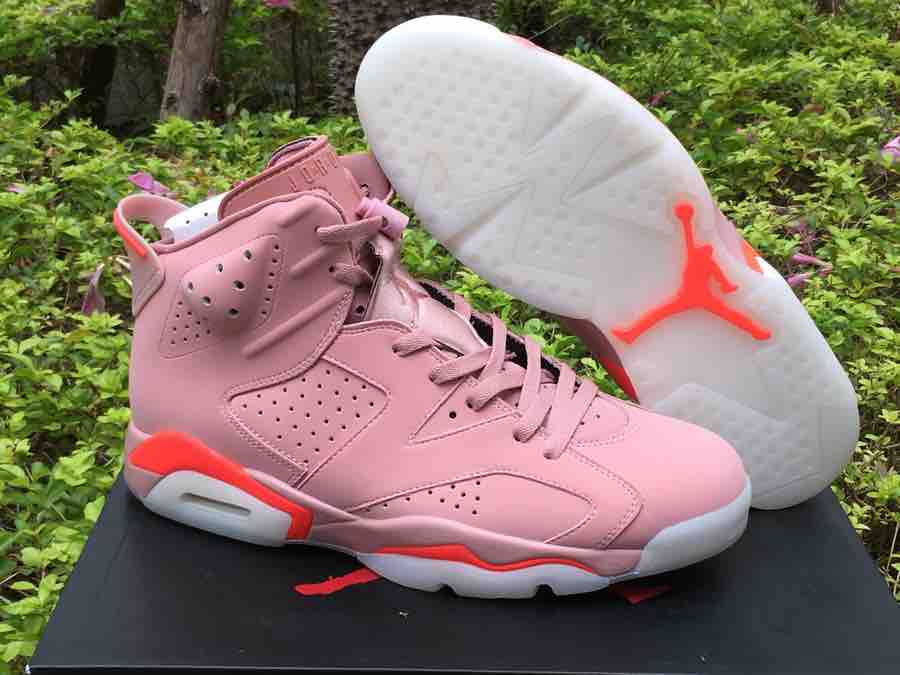 Nike Air Jordan 6 Pink Sneakers
