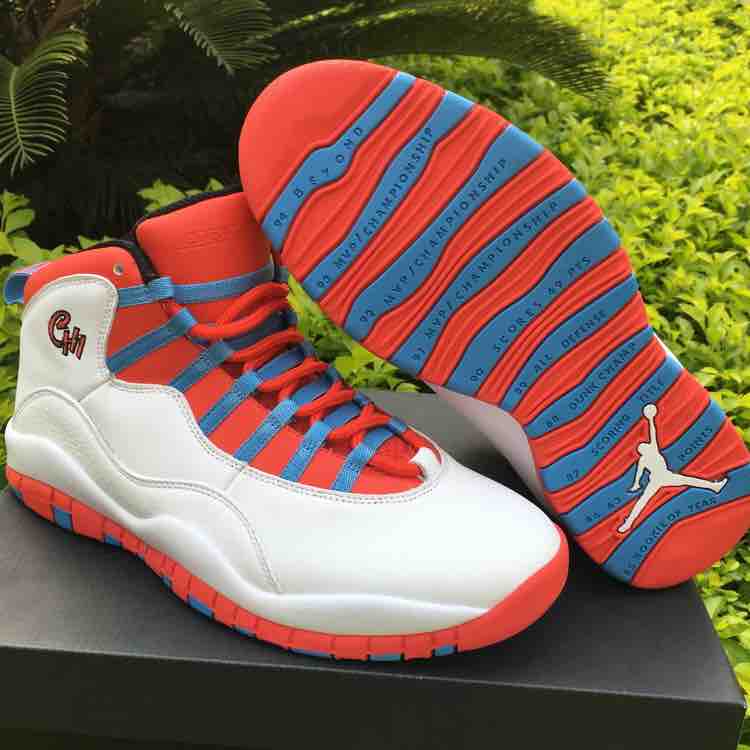 Nike Air Jordan 10 Chicago Sneakers