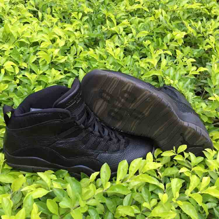 Nike Air Jordan 10 Black Sneakers