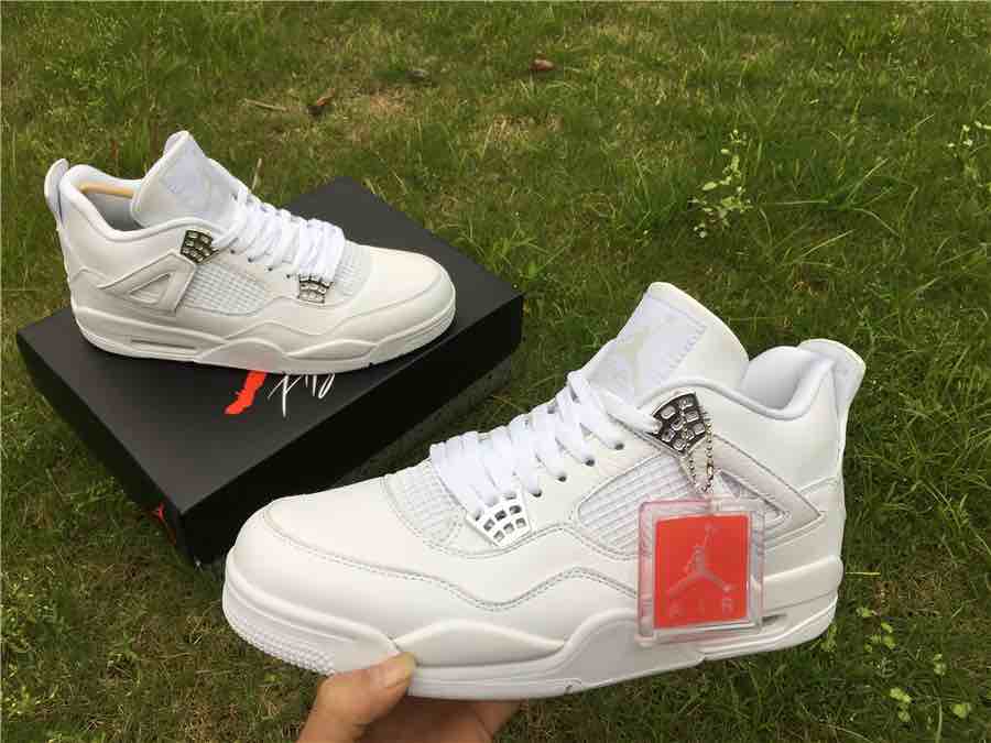 Nike Air Jordan 4 Pure Money Sneakers