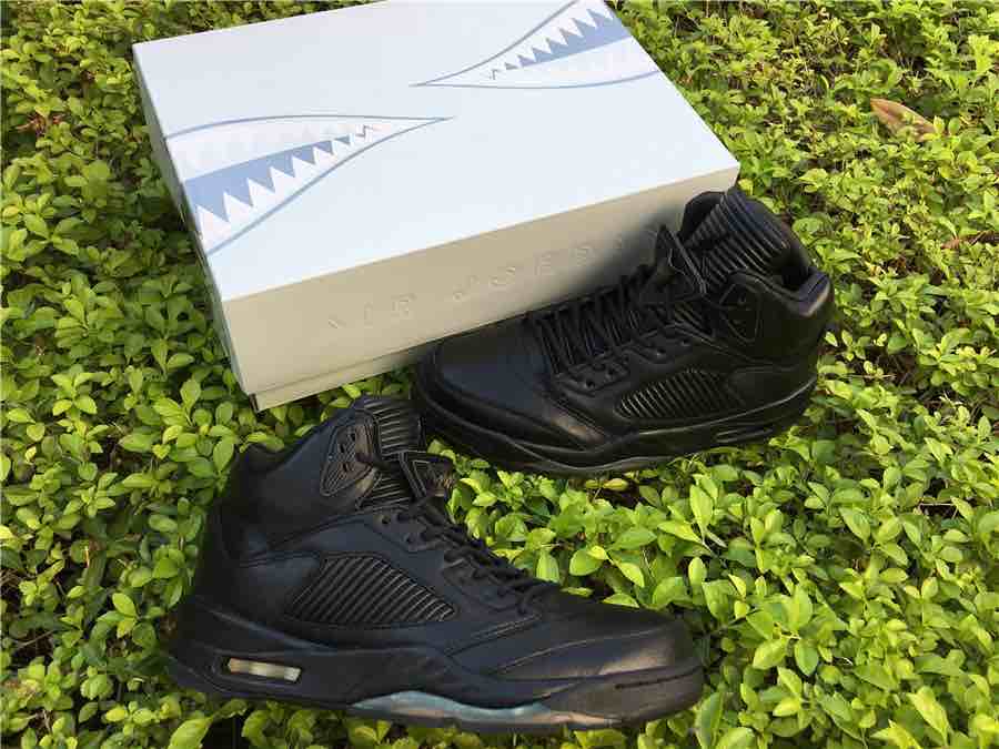 Nike Air Jordan 5 Premium Pinnacle Black Sneakers