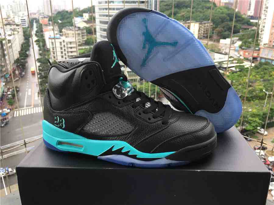 Nike Air Jordan 5 Black Sneakers
