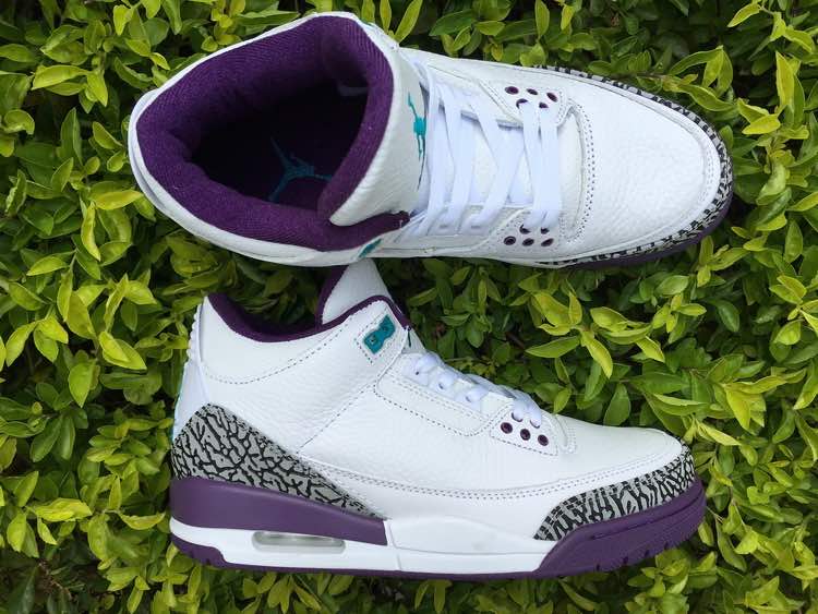 Nike Air Jordan 3 White Sneakers