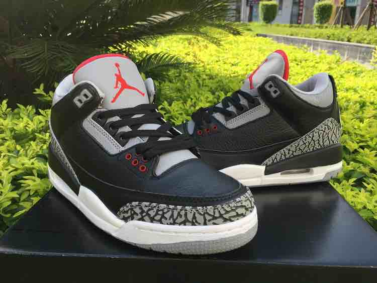 Nike Air Jordan 3 Black Sneakers 