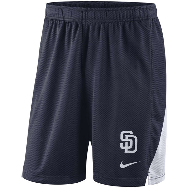 Mens San Diego Padres Nike Navy Franchise Performance Shorts