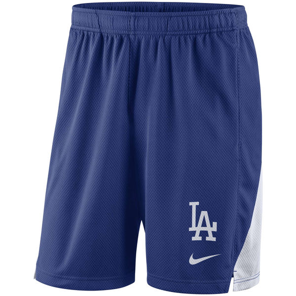 Mens Los Angeles Dodgers Nike Royal Franchise Performance Shorts