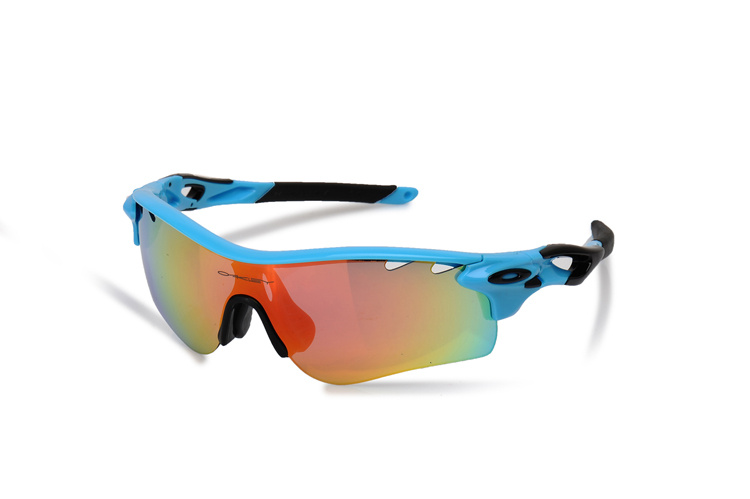 PATH OO9181-23 Matte Black Ink-OO Iridium Polarized Vented & Blue Black Iridium Vented Sunglasses