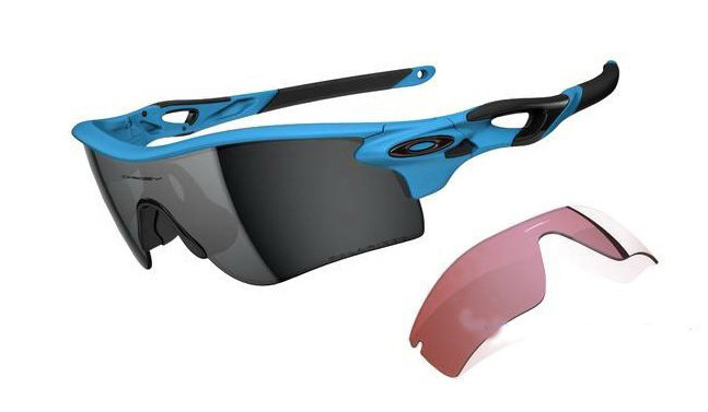 PATH OO9181-23 Matte Ink-OO Iridium Polarized Vented & Iridium Vented Blue Black Sunglasses