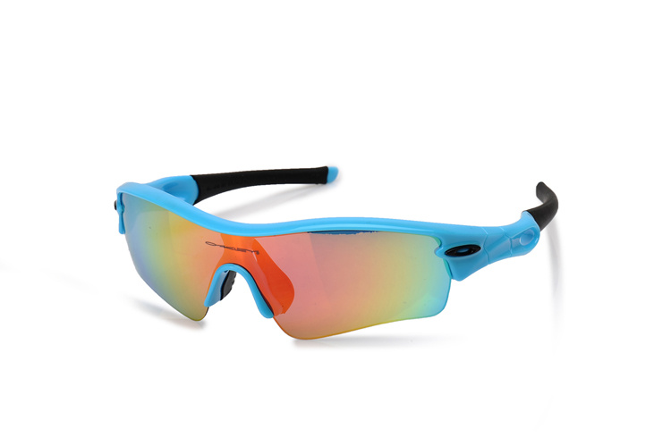 POLARIZED RADAR PITCH 09-764 Polished Blue Black Polarized Sunglasses