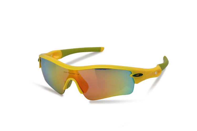 POLARIZED RADAR PITCH 09-764 Polished Yellow Green Sunglasses