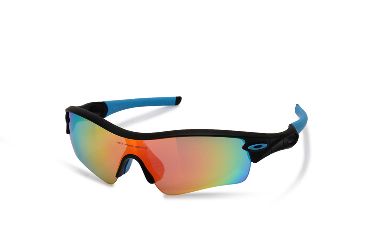 POLARIZED RADAR PITCH 09-764 Polished Black Blue Sunglasses