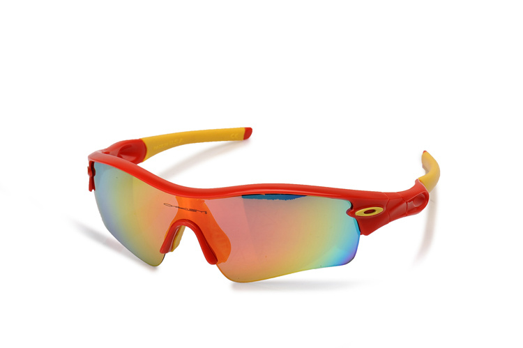 POLARIZED RADAR PITCH 09-764 Polished Red Yellow Polarized Sunglasses