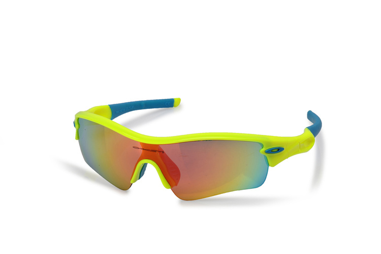 POLARIZED RADAR PITCH 09-764 Polished Yellow Blue Polarized Sunglasses