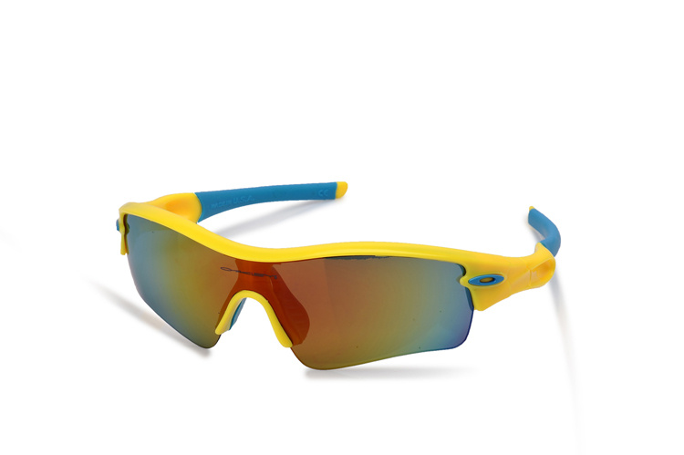 POLARIZED RADAR PITCH 09-764 Polished Yellow Blue Sunglasses