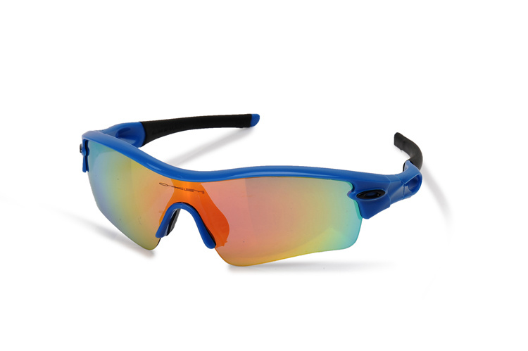 POLARIZED RADAR PITCH 09-764 Polished Polarized Blue Black Sunglasses