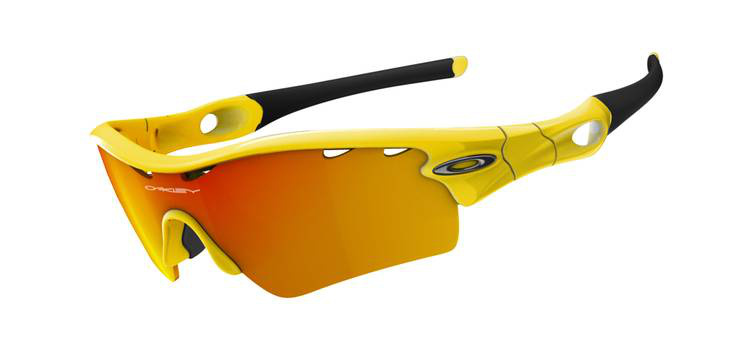 PATH OO9181-23 Matte Ink-OO Iridium Polarized Vented & Yellow Iridium Vented Sunglasses