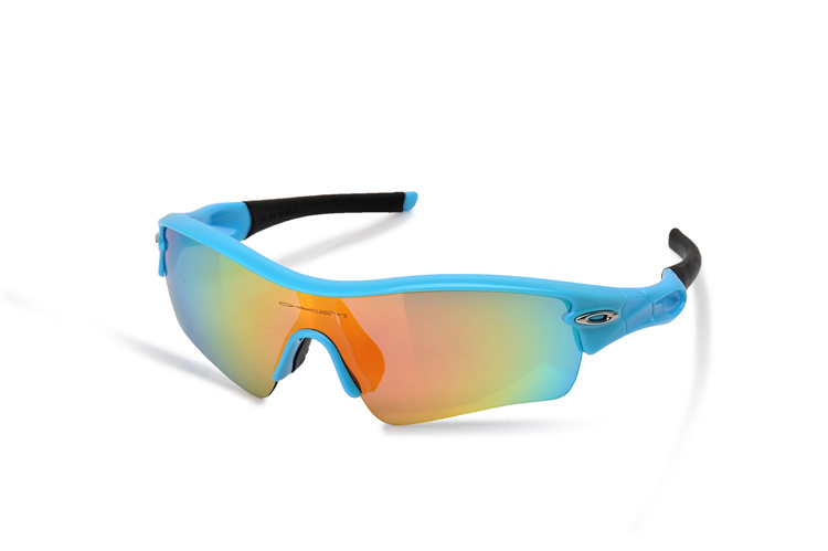 POLARIZED RADAR PITCH 09-764 Polished Blue Black Sunglasses