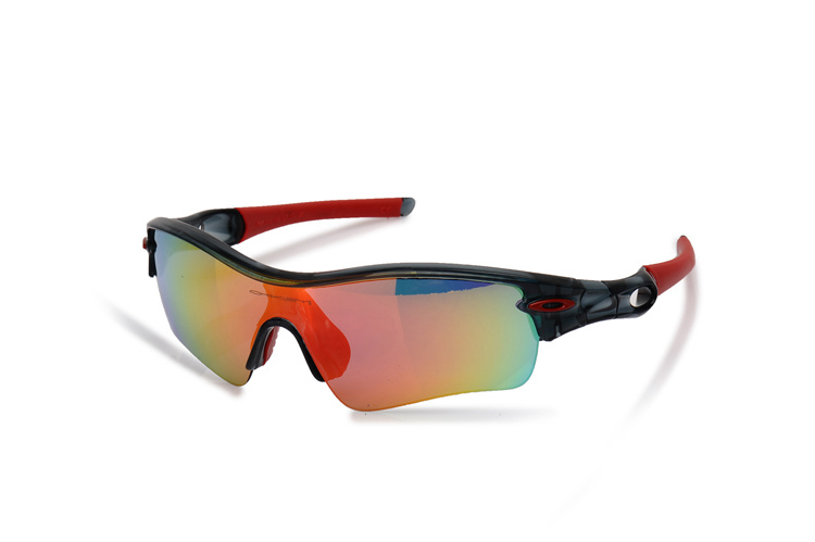 POLARIZED RADAR PITCH 09-764 Polished Red Polarized Sunglasses