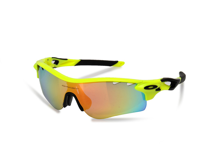 PATH OO9181-23 Matte Black Ink-OO Iridium Polarized Vented & Yellow Black Iridium Vented Sunglasses