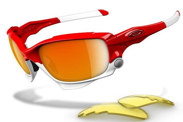 SPLIT JACKET 098 Sunglasses Red White