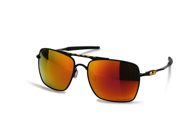 MOTOGP DEVIATION OO4061-13 Polished Black-Yellow Iridium Sunglasses