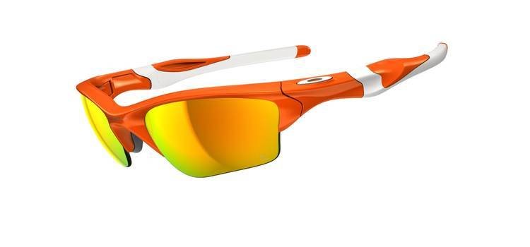 HALF JACKET 2.0 XL 9154 Blood Orange-Fire Iridium Sunglasses