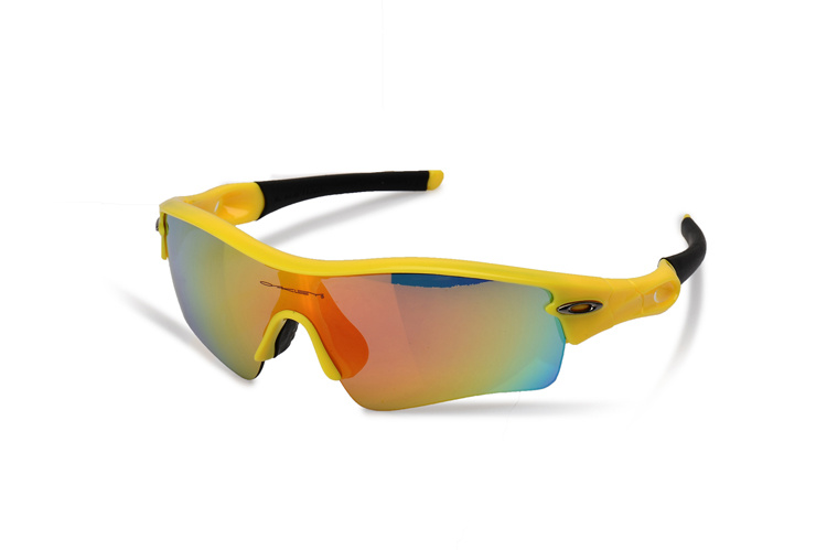 POLARIZED RADAR PITCH 09-764 Polished Yellow-Black Polarized Sunglasses