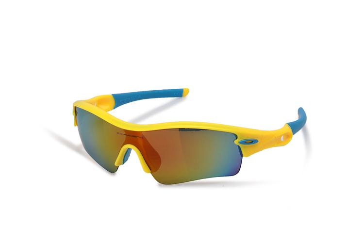 RADAR PITCH 09-764 Polished Yellow Blue Sunglasses