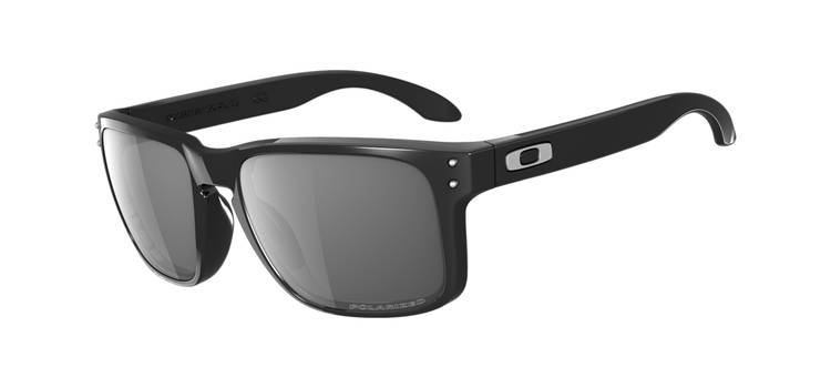 HOLBROOK OO9102 Polished Black-Grey Polarized Sunglasses