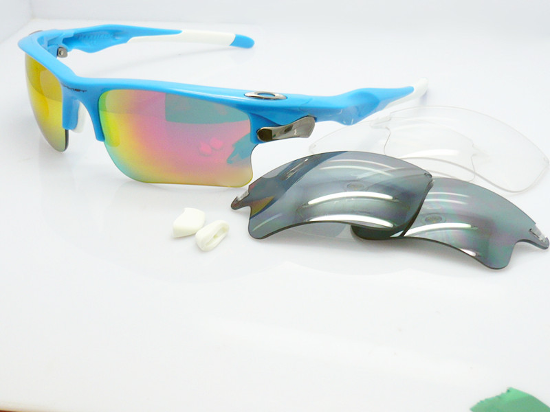 FAST JACKET 9156 Blue White Sunglasses