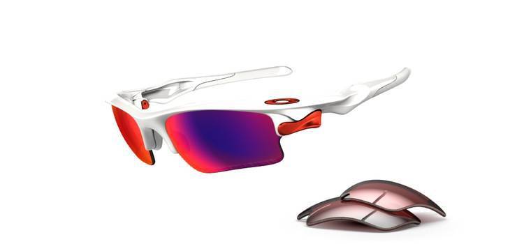 FAST JACKET 9156 White Sunglasses