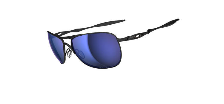 TITANIUM CROSSHAIR OO6014-11 Matte Black-Ice Iridium Polarized Sunglasses