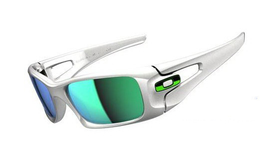 CRANKCASE 9156 Polarized White Green Sunglasses