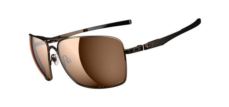 PLAINTIFF SQUARED OO4063-06 Brown Chrome-Bronze Polarized Sunglasses