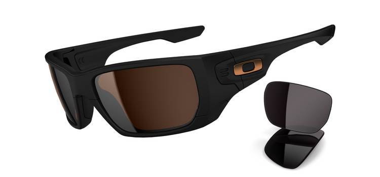 STYLE SWITCH Matte Black-Dark Bronze & Warm Grey Sunglasses