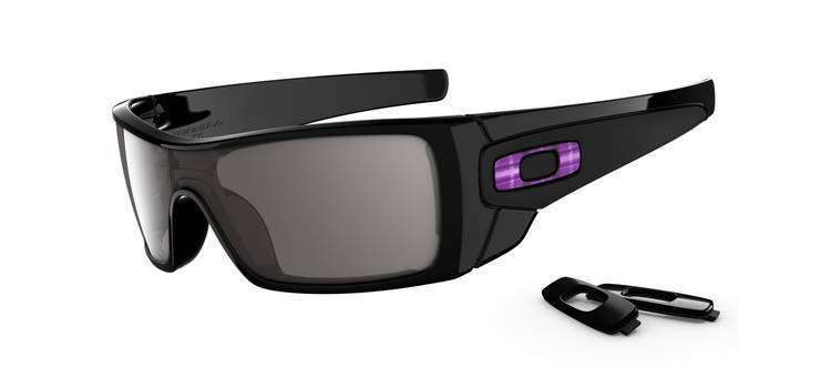 BATWOLF OO9101-11 Matte Black-Purple Iridium Sunglasses